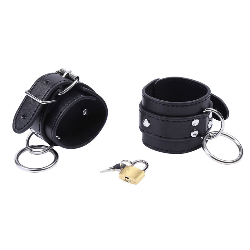 OHMAMA FETISH - O-RING LOCKED WRIST RESTRAINTS OHMAMA FETISH