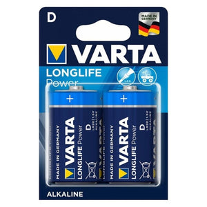 VARTA - LONGLIFE POWER ALKALINE BATTERY D LR20 2 БЛОКА