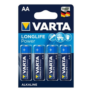 VARTA - LONGLIFE POWER ALKALINE BATTERY AA LR6 4 БЛОКА