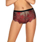 OBSESSIVE - REDESS IA SHORTIES S/M OBSESSIVE FIGI I STRINGI