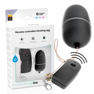 ONLINE - REMOTE CONTROLLED VIBRATING EGG BLACK ONLINE