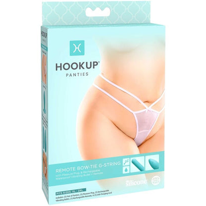 Трусики с застежкой-бабочкой на резинке, размер XL/XXL