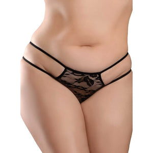 HOOK UP PANTIES - CROTCHLESS PLEASURE PEARLS SIZE XL/XXL HOOK UP