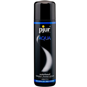 PJUR Basic Water Based Lubricant 500 ml, moisturizing, unscented, skincare, dermatologically tested, latex condom-safe