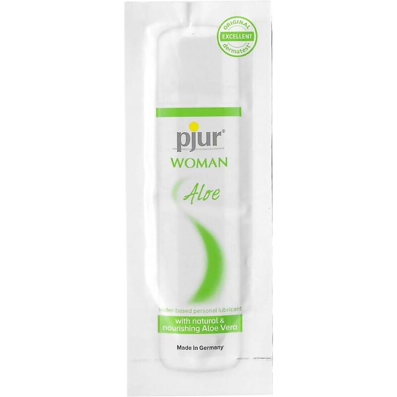 PJUR Woman Aloe Water-Based Lubricant 2ml with Aloe Vera