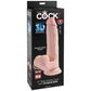 KING COCK - PLUS 3D ДИЛДО КАЧАЮЩИЕСЯ ШАРЫ 20,3 СМ