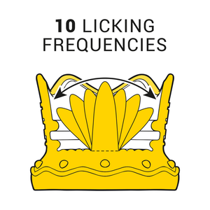 INTENSE - CLIT STIMULATOR 10 LICKING AND SUCTION FREQUENCIES - PINK INTENSE FUN