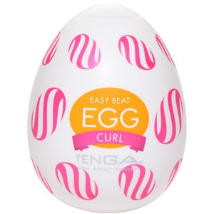 TENGA - CURL EGG MASTURBATOR TENGA