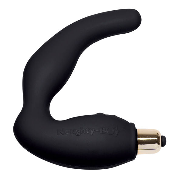 ROCKS-OFF — NAUGHTY-BOY MALE G-POTA MASAGER 7 V, BLACK 