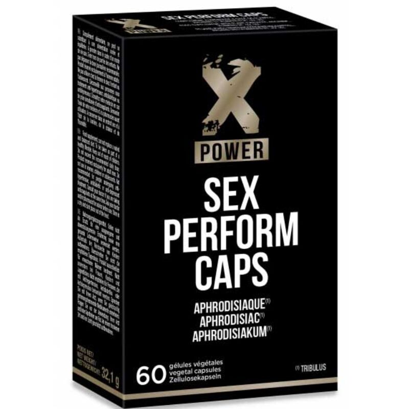 XPOWER - SEX PERFORM CAPS 60 CAPSULES - LoveYou.lv