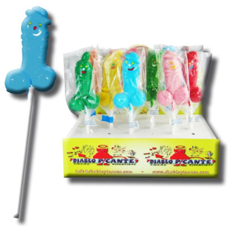 DIABLO GOLOSO - VARIED GUMMY LOLLIPOP DIABLO GOLOSO