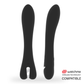 BRILLY GLAM Ryan Vibrator in black, Watchme wireless technology compatible, features dual perspective, elegant and discreet design.