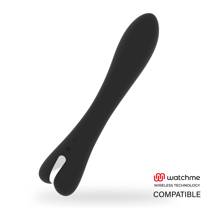 BRILLY GLAM Ryan vibrator with wireless technology, sleek black design, USB rechargeable, waterproof, and 10 vibration programs.