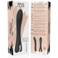 BRILLY GLAM Ryan Vibrator with Watchme Technology, discreet sleek design, anti-allergenic silicone, 10 vibration modes, and waterproof.