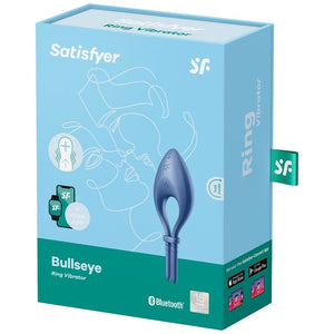 SATISFYER – BULLSEYE RING VIBRATOR APP BLUE SATISFYER RING