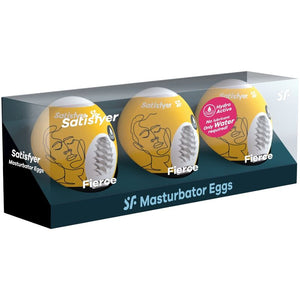 SATISFYER - 3 ЯЙЦА МАСТУРБАТОРА ЯРОСТЬ