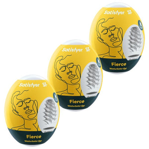 SATISFYER - 3 ЯЙЦА МАСТУРБАТОРА ЯРОСТЬ