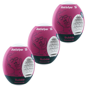 SATISFYER - 3 ЯЙЦА-МАСТУРБАТОРА BUBBLE