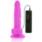 DIVERSIA — ELASTĪGA VIBRĒJOŠA DILDO PURPULA 18 CM -O- 4 CM