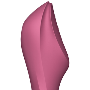 SATISFYER - CURVY TRINITY 3 ВОЗДУШНЫЙ ИМПУЛЬСНЫЙ ВИБРАТОР КРАСНЫЙ