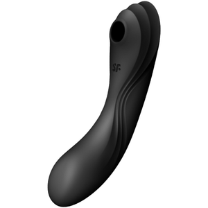 SATISFYER - CURVY TRINITY 4 ВОЗДУШНЫЙ ИМПУЛЬСНЫЙ ВИБРАТОР ЧЕРНЫЙ