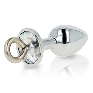 OHMAMA FETISH METAL BUTT PLUG WITH RING OHMAMA FETISH