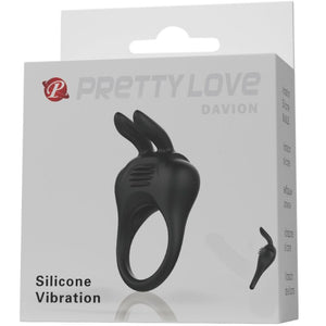 PRETTY LOVE - КОЛЬЦО-ВИБРАТОР DAVION RABBIT