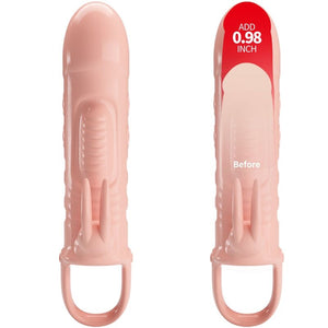 PRETTY LOVE - SLOANE NATURAL RABBIT PENIS SHEATH PRETTY LOVE