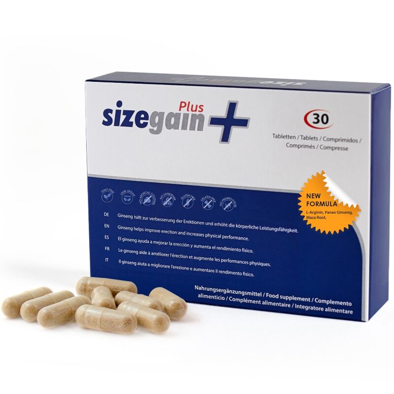 500 COSMETICS - SIZEGAIN PLUS PILLS TO ENLARGE THE PENIS - LoveYou.lv