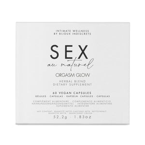BIJOUX - ORGASM GLOW FOOD SUPPLEMENT 60 CAPSULES - LoveYou.lv