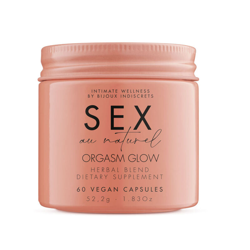 BIJOUX - ORGASM GLOW FOOD SUPPLEMENT 60 CAPSULES - LoveYou.lv