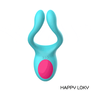 HAPPY LOKY - СМЕШНАЯ ЛЯГУШКА МУЛЬТИ-ВИБРАТОР ПУЛЬТ ДИСТАНЦИОННОГО УПРАВЛЕНИЯ