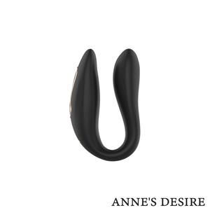 ANNE'S DESIRE - DUAL PLEASURE TECNOLOG A WATCHME ЧЕРНЫЙ/ЗОЛОТОЙ
