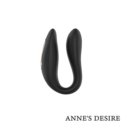 ANNE'S DESIRE - DUAL PLEASURE TECNOLOG A WATCHME ЧЕРНЫЙ/ЗОЛОТОЙ