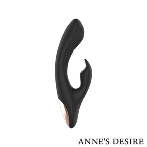 ANNE'S DESIRE - RABBIT ТЕХНОЛОГИЯ ДИСТАНЦИОННОГО УПРАВЛЕНИЯ WATCHME ЧЕРНЫЙ/ЗОЛОТОЙ