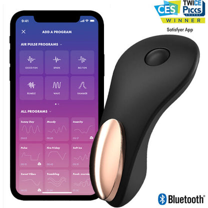 SATISFYER - МАЛЕНЬКИЙ СЕКРЕТНЫЙ ВИБРАТОР ДЛЯ ТРУСИКОВ