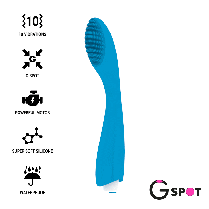 G-PUNKTS - GYLBERT TURQUOISE BLUE G-POTA VIBRATORS