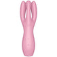 SATISFYER - THREESOME 3 VIBRATOR PINK