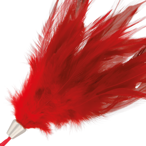 OHMAMA FETISH RED STIMULATING FEATHER 13 CM OHMAMA FETISH