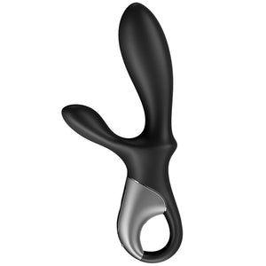 SATISFYER - HEAT CLIMAX+ АНАЛЬНЫЙ ВИБРАТОР ПРИЛОЖЕНИЕ ЧЕРНЫЙ