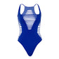 LEG AVENUE - BODY THONG RACERBACK BLACK