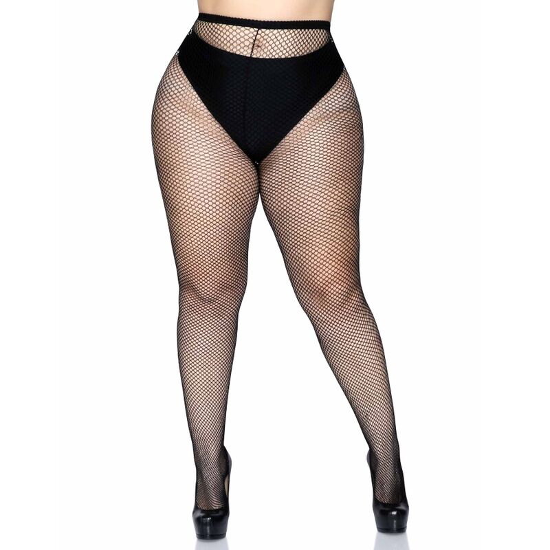 LEG AVENUE - FISHNET PANTYHOSE PLUS SIZE LEG AVENUE HOSIERY