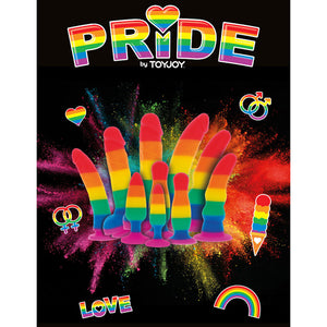PRIDE - LGBT FLAG DILDO WAVE 17 CM PRIDE