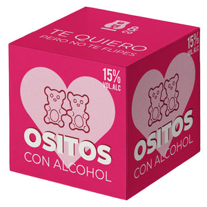 OSITO & CO - GUMMY BEARS WITH ALCOHOL GIN & STRAWBERRY Dreamlove