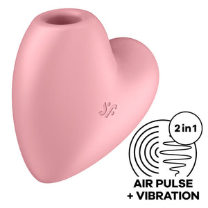 SATISFYER - МИЛАШКА СЕРДЦЕ ВОЗДУШНЫЙ ИМПУЛЬСНЫЙ СТИМУЛЯТОР И ВИБРАТОР СИНИЙ
