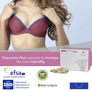 500 COSMETICS - PROCURVES PLUS NATURAL BREAST ENHANCEMENT CAPSULES - LoveYou.lv