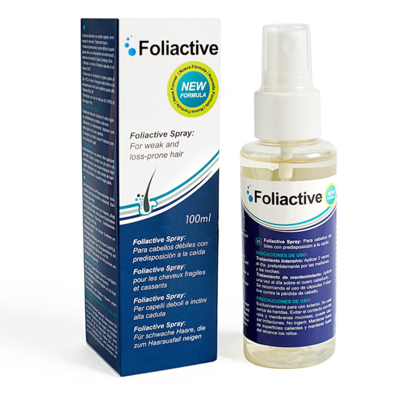 500 KOSMĒTIKA - FOLIACTIVE SPRAY. IZsmidzināt, LAI NOVĒRTU MATU IZkrišanu UN STIMULĒTU AUGŠANU