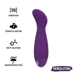 REWOLUTION - REWOPULSE ГИБКИЙ ВИБРАТОР СТИМУЛЯТОР ТОЧКИ G