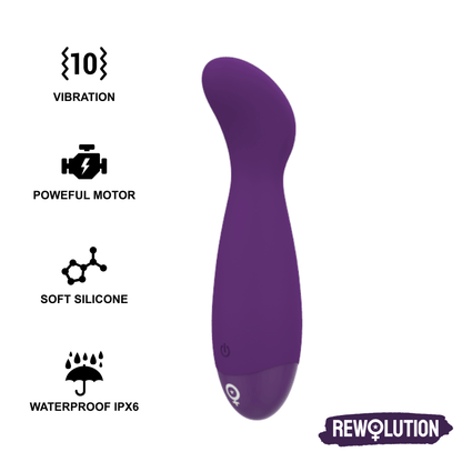 REWOLUTION - REWOPULSE ГИБКИЙ ВИБРАТОР СТИМУЛЯТОР ТОЧКИ G
