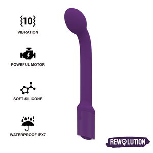 REWOLUTION - REWOFLEX ГИБКИЙ СТИМУЛЯТОР ТОЧКИ G ВИБРАТОР